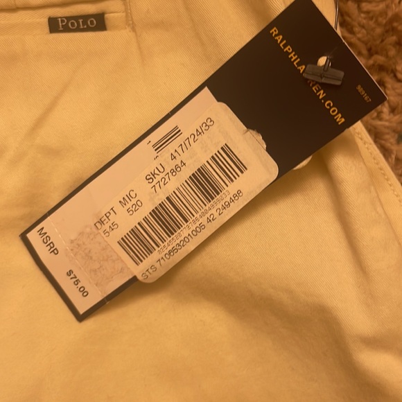 Nwt comfort stretch Ralph Lauren polo shorts size 42 - Picture 4 of 7